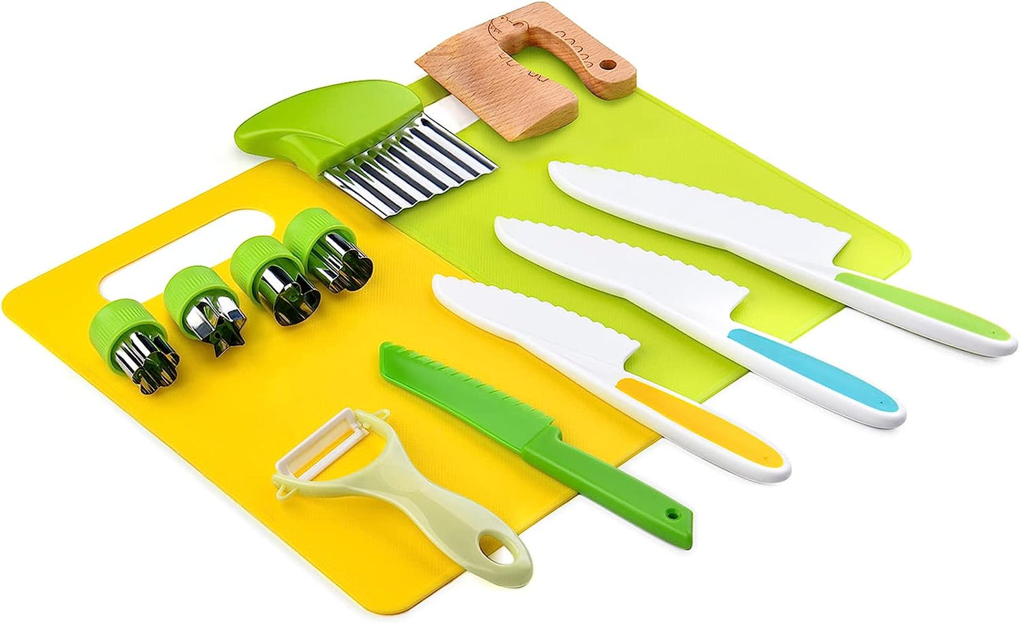 Ustensiles de Cuisine Montessori pour Enfants – Kit d’Apprentissage Culinaire Éducatif et Sécurisé