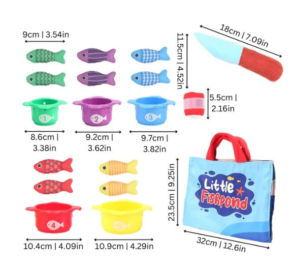 Jeu de Pêche Magnétique Montessori en Bois – Jouet Éducatif pour Enfants Développement Motricité Fine
