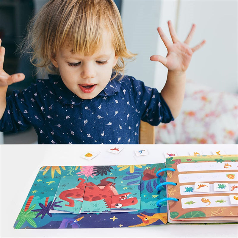 Livre d’Histoires Éducatif Montessori – Livre Durable Réutilisable pour Enfants | Éveil, Lecture et Imagination