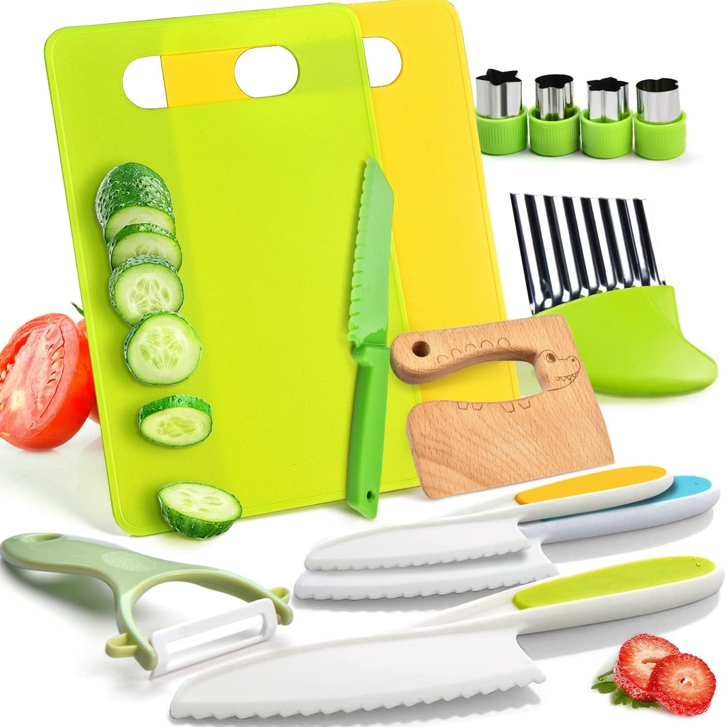 Outils de cuisine Montessori (13 pièces)
