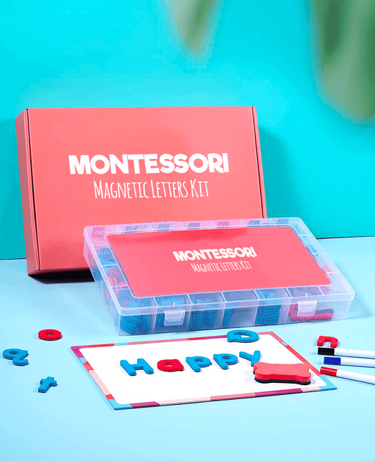Kit de Lettres Magnétiques Montessori – Alphabet Éducatif 234 Pièces pour Apprentissage de la Lecture et de l’Écriture