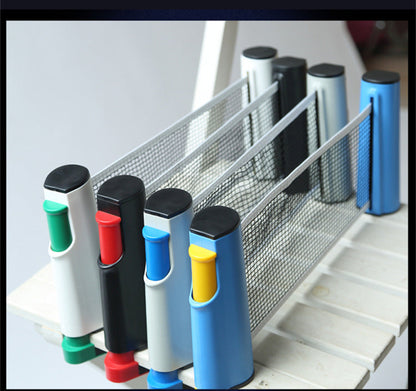Set de Ping Pong Portable – Filet Universel pour Tous les Tables, Montage en 30 Secondes