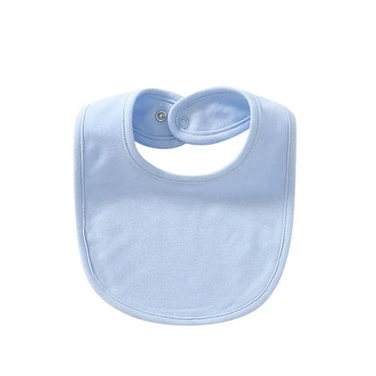 Lot de Bavoirs Bébé en Coton Doux Absorbants à Pressions