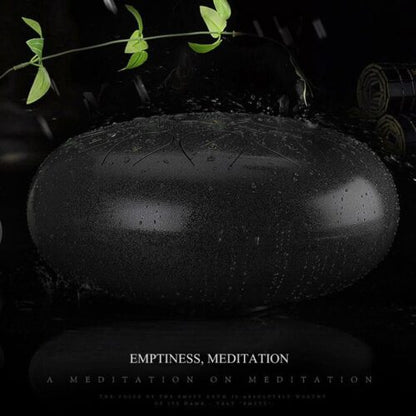 Tambour à languette en acier à 11 tons – Instrument de percussion de méditation et de yoga de style handpan