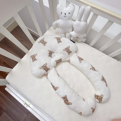 Coussin de Positionnement Bébé Ergonomique avec Appui-Tête