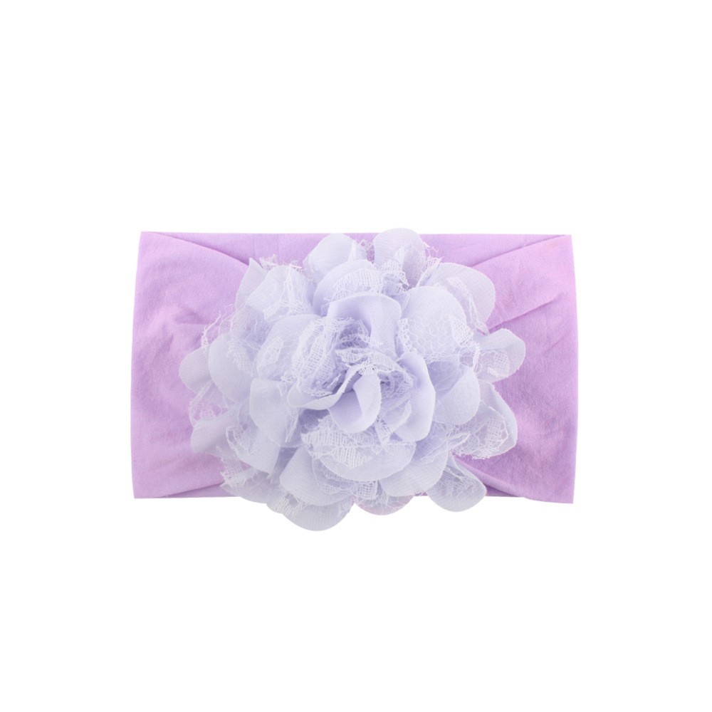 Bandeau Fleur pour Bébé – Doux Serre-tête pour Nouveau-Né et Tout-Petit