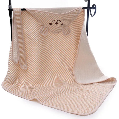 Serviette à Capuche Bébé Douce et Ultra Absorbante