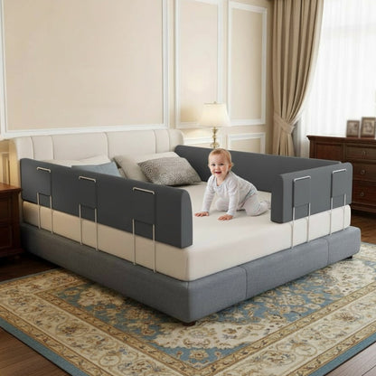 Barrière de lit de sécurité réglable pour enfants et tout-petits