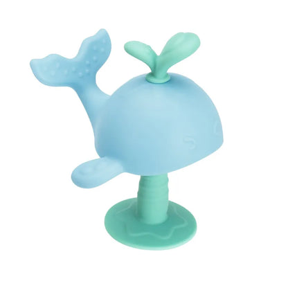 Anneau de Dentition Baleine en Silicone pour Bébé – Jouet de Dentition Sûr et Facile à Saisir