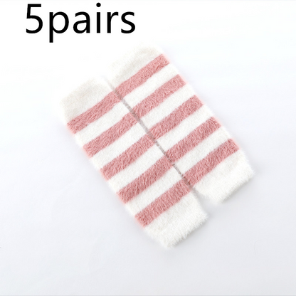 Jambières Polaires pour Bébé – Guêtres Tricotées Douces pour Bébés et Tout-Petits