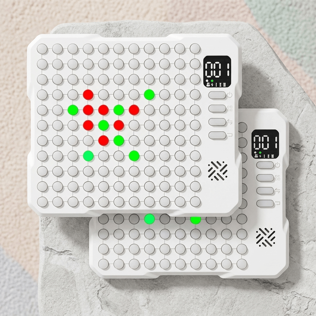 Plateau électronique de jeux de stratégie et de mémoire