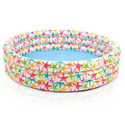 Piscine Gonflable Enfants Motif Étoile de Mer – Grande, Robuste & Prête en 5 Min