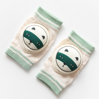 Genouillères Antidérapantes pour Bébé Rampant avec Protection