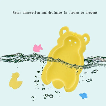 Tapis de Bain Antidérapant pour Bébé – Siège Ergonomique en Mousse | 3 Couleurs