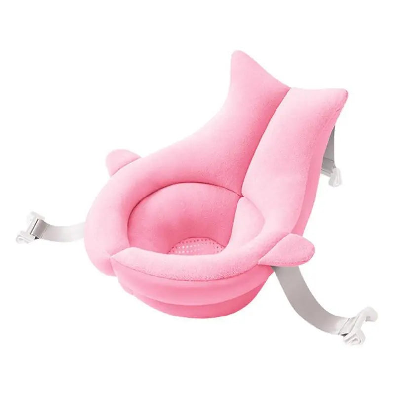 Siège de Bain Ergonomique pour Bébé – Rembourré, Sécurisé avec Sangles Réglables | 2 Coloris