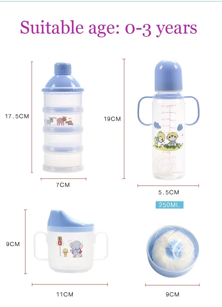 Set de Biberons avec Sac de Transport – Kit de Rangement pour Biberons, Tasses et Accessoires Bébé