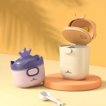 Boîte Doseuse de Lait en Poudre Bébé avec Compartiments