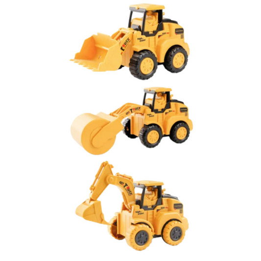 Ensemble de camions de construction – Kit de construction STEM, jouet éducatif pour enfants