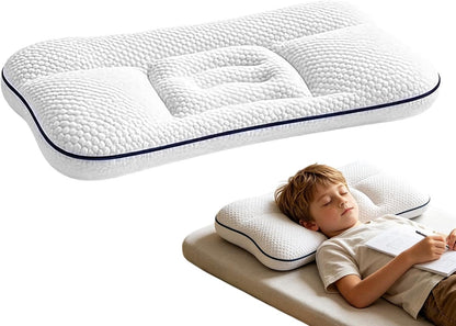 Oreiller ergonomique enfant en mousse à mémoire de forme