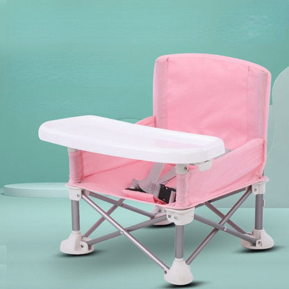 Chaise de Camping Pliante pour Enfants – Tablette Intégrée et Harnais de Sécurité