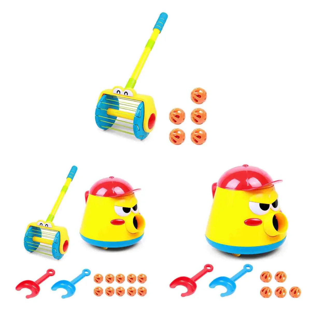 Aspirateur Jouet pour Enfants – Sons Réalistes, Lance-Balles & Apprentissage par le Jeu