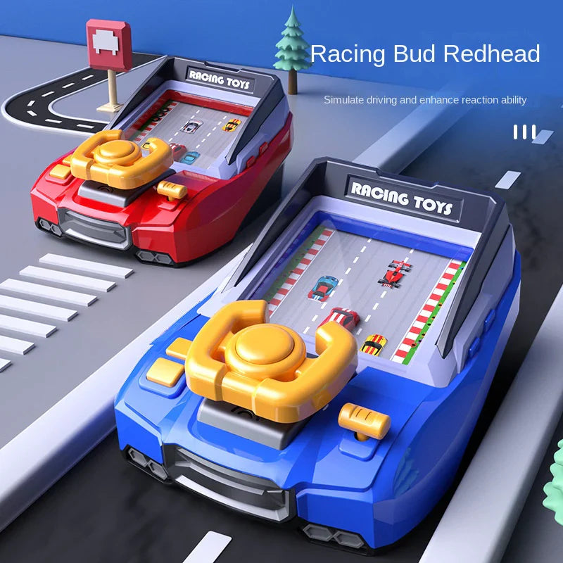 Jeu d’Arcade Portable pour Enfants – Volant de Course, Réflexes & Sensations Garanties