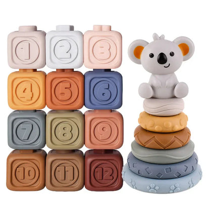 Anneaux de Dentition en Silicone pour Bébé – Sûrs et Sans BPA