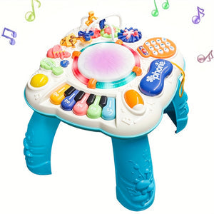 Table d’activités musicale interactive avec lumières et sons