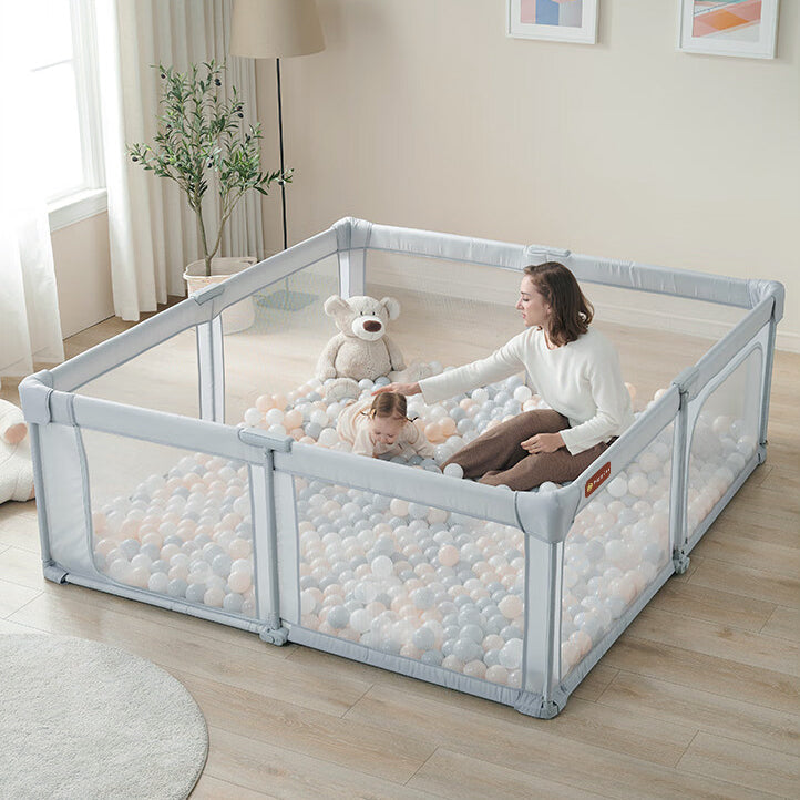 Parc pour bébé portable à installation instantanée et jardin de jeu