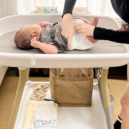 Table à langer et baignoire pour bébé 2 en 1