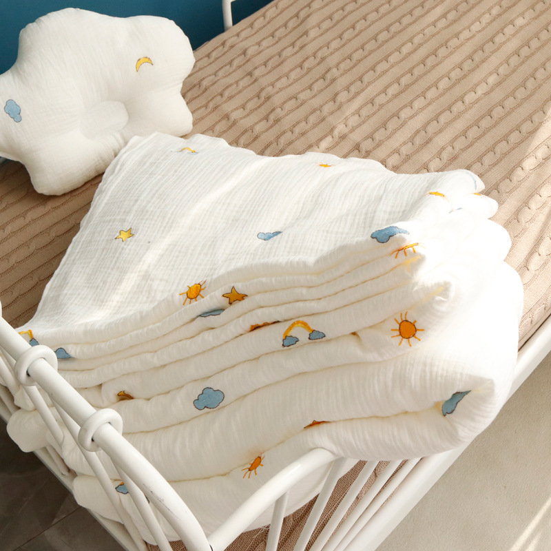 Cape de Bain en Mousseline pour Bébé – Ultra-Douce, Respirante | 5 Motifs | 2 Tailles