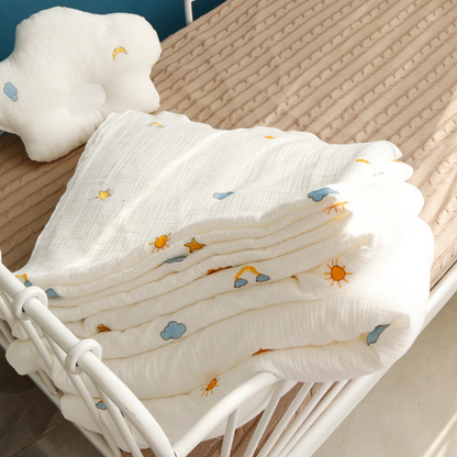 Cape de Bain en Mousseline pour Bébé – Ultra-Douce, Respirante | 5 Motifs | 2 Tailles