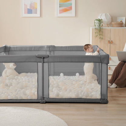 Parc pour bébé portable à installation instantanée et jardin de jeu