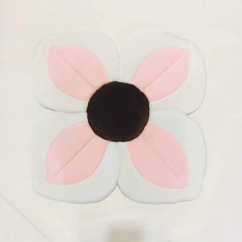 Tapis de Bain Antidérapant Fleur pour Bébé – Doux, Sèche Vite | 8 Couleurs