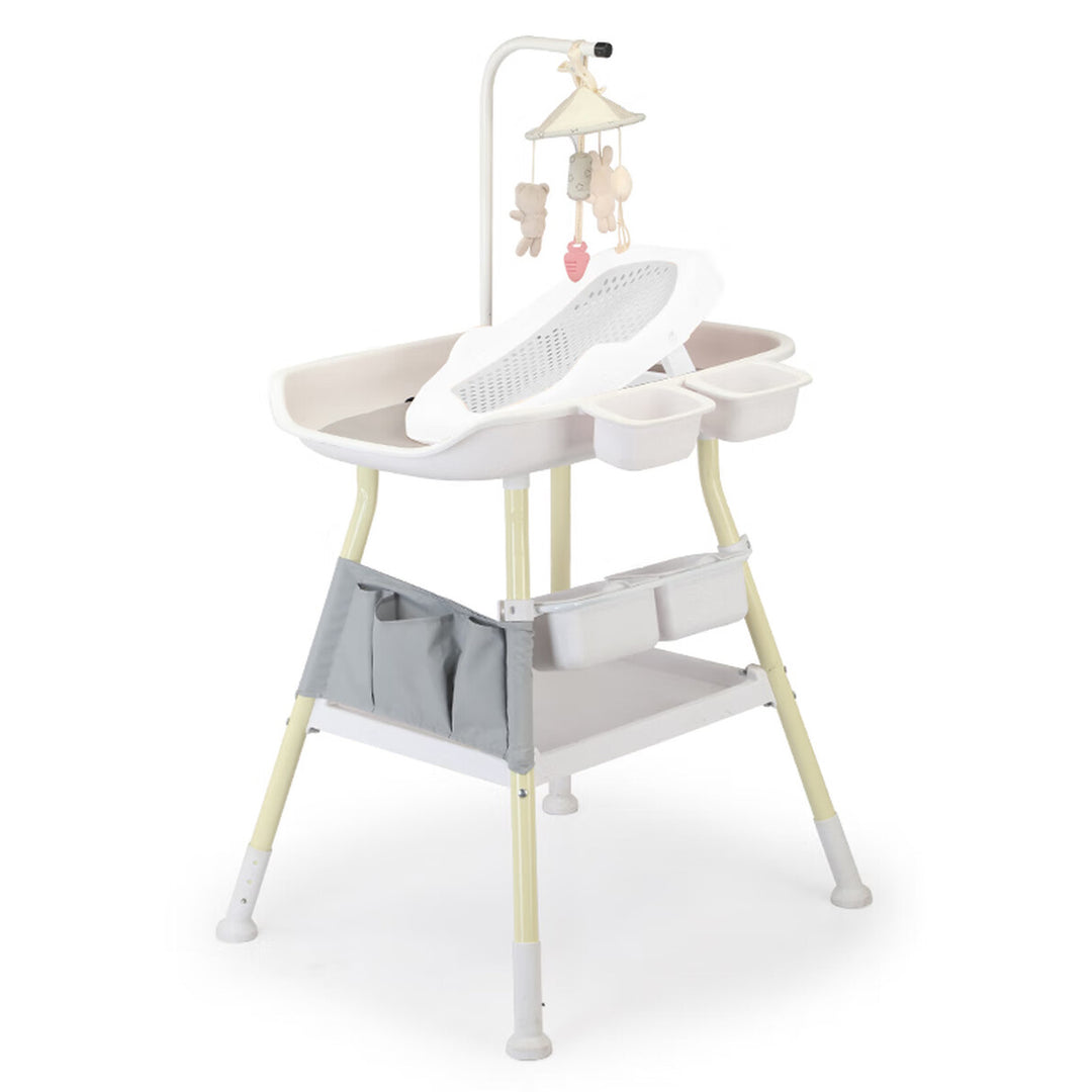 Table à langer et baignoire pour bébé 2 en 1