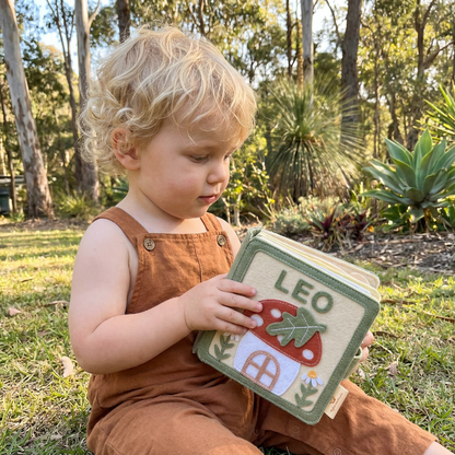 Livre d'Activités en Feutre Personnalisé pour Enfants