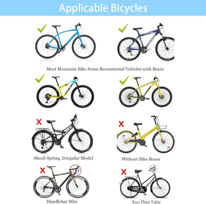 Siège vélo avant pour enfant avec barre de maintien et repose-pieds