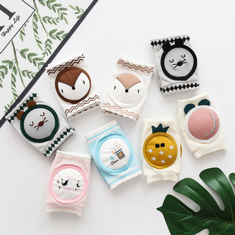 Genouillères Antidérapantes pour Bébé Rampant avec Protection