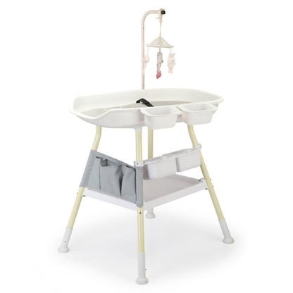 Table à langer et baignoire pour bébé 2 en 1