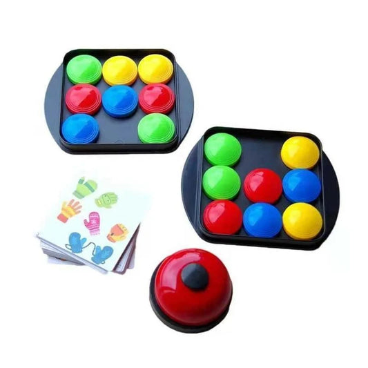 Jeu d’association des couleurs avec cloche