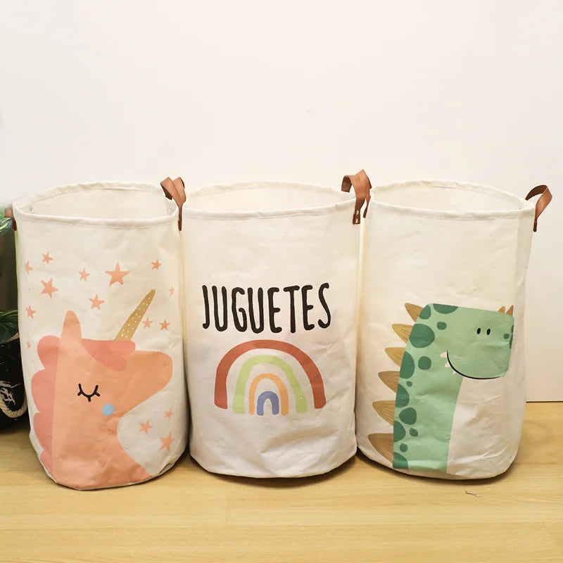 Panier de rangement pliable pour affaires de bébé