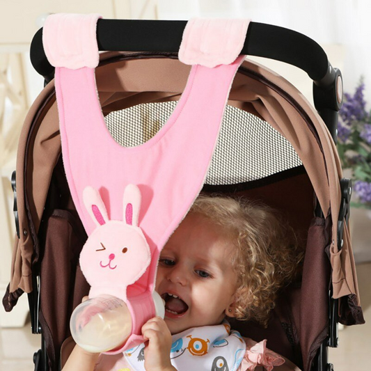 Porte-Biberon Réglable pour Poussette – Support Mains Libres pour Bébé
