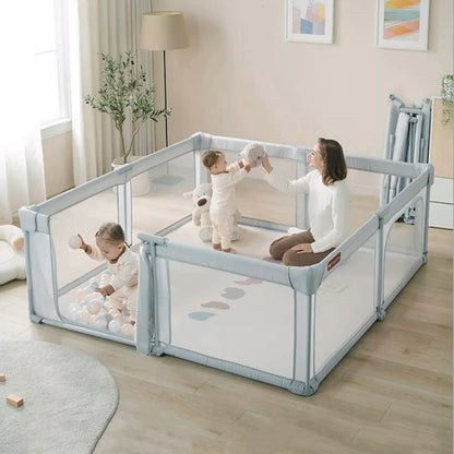 Parc pour bébé portable à installation instantanée et jardin de jeu