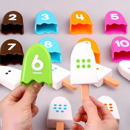 Jeu de Glaces à Compter pour Enfants – Apprentissage des Chiffres dès 3 ans