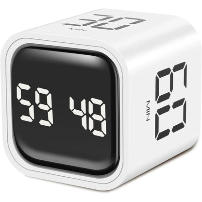Minuteur cube numérique à retourner