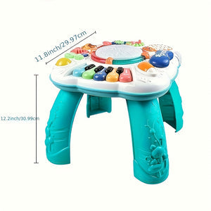 Table d’activités musicale interactive avec lumières et sons