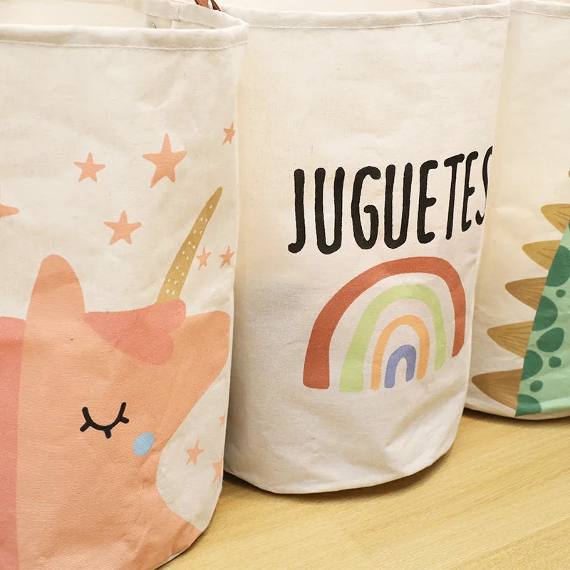 Panier de rangement pliable pour affaires de bébé