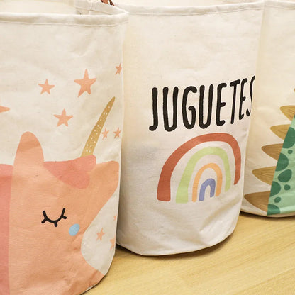 Panier de rangement pliable pour affaires de bébé