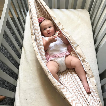 Hamac de Lit Bébé pour Berceau avec Support de Sommeil
