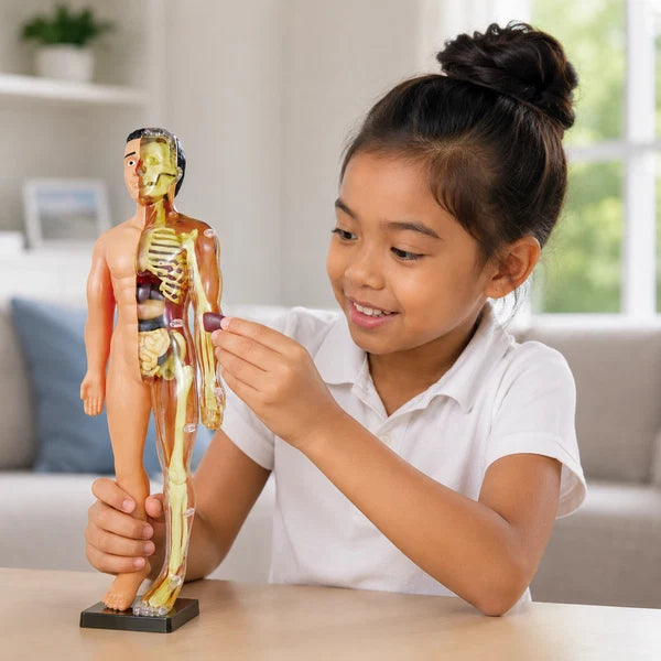 Modèle anatomique du corps humain pour enfants